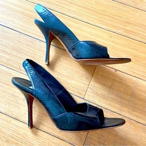 Edmundo Castillo sling back heels